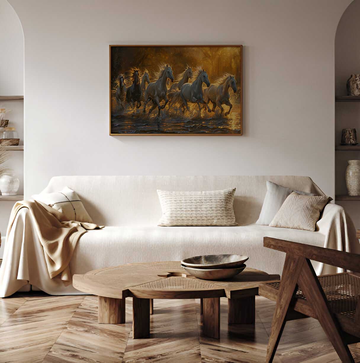 'Surya Sankraman' Twilight energy and determination Vastu Wall Art