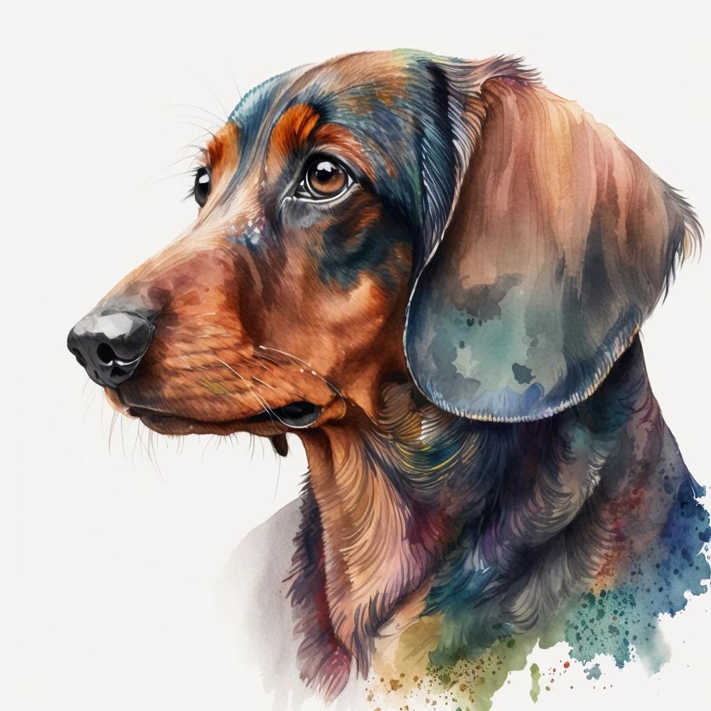 Water Color Dog