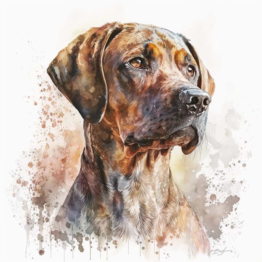 Rhodesian Ridgeback Dog Print