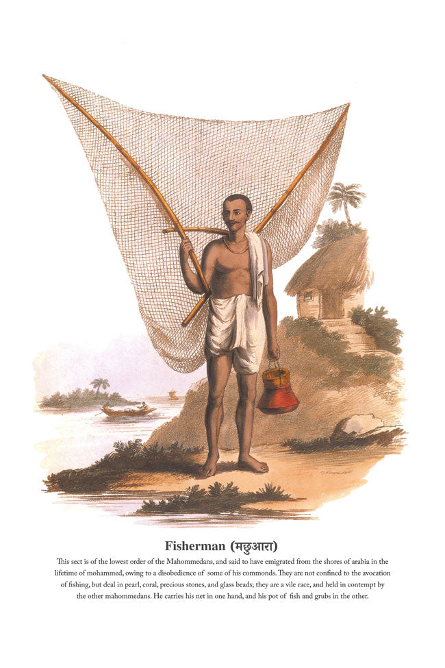 History Of The Indian Dresses : Fisherman (मछुआरा)