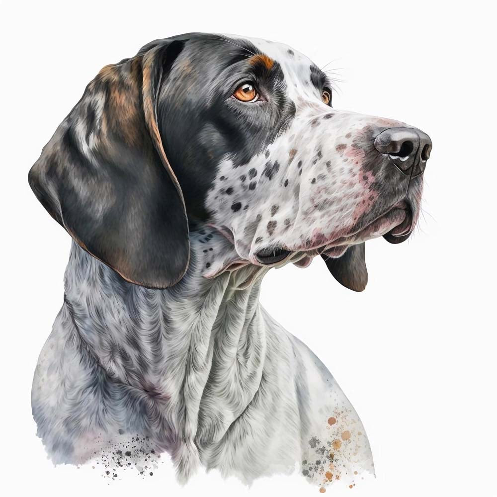 Short Haired Pointer Dog Print