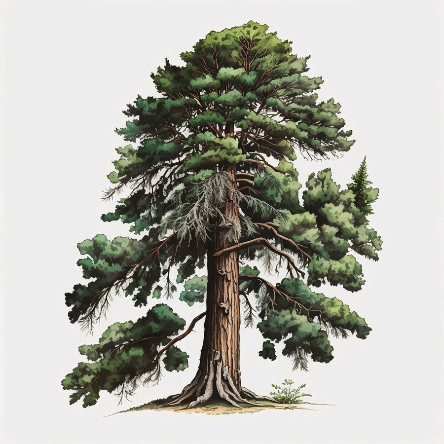 Giant Sequoia Tree Print