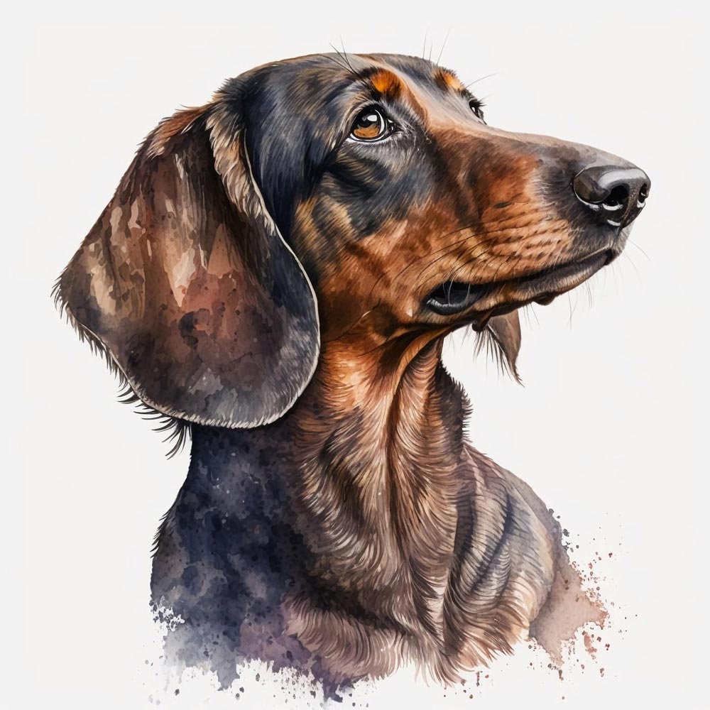 Water Color Dog