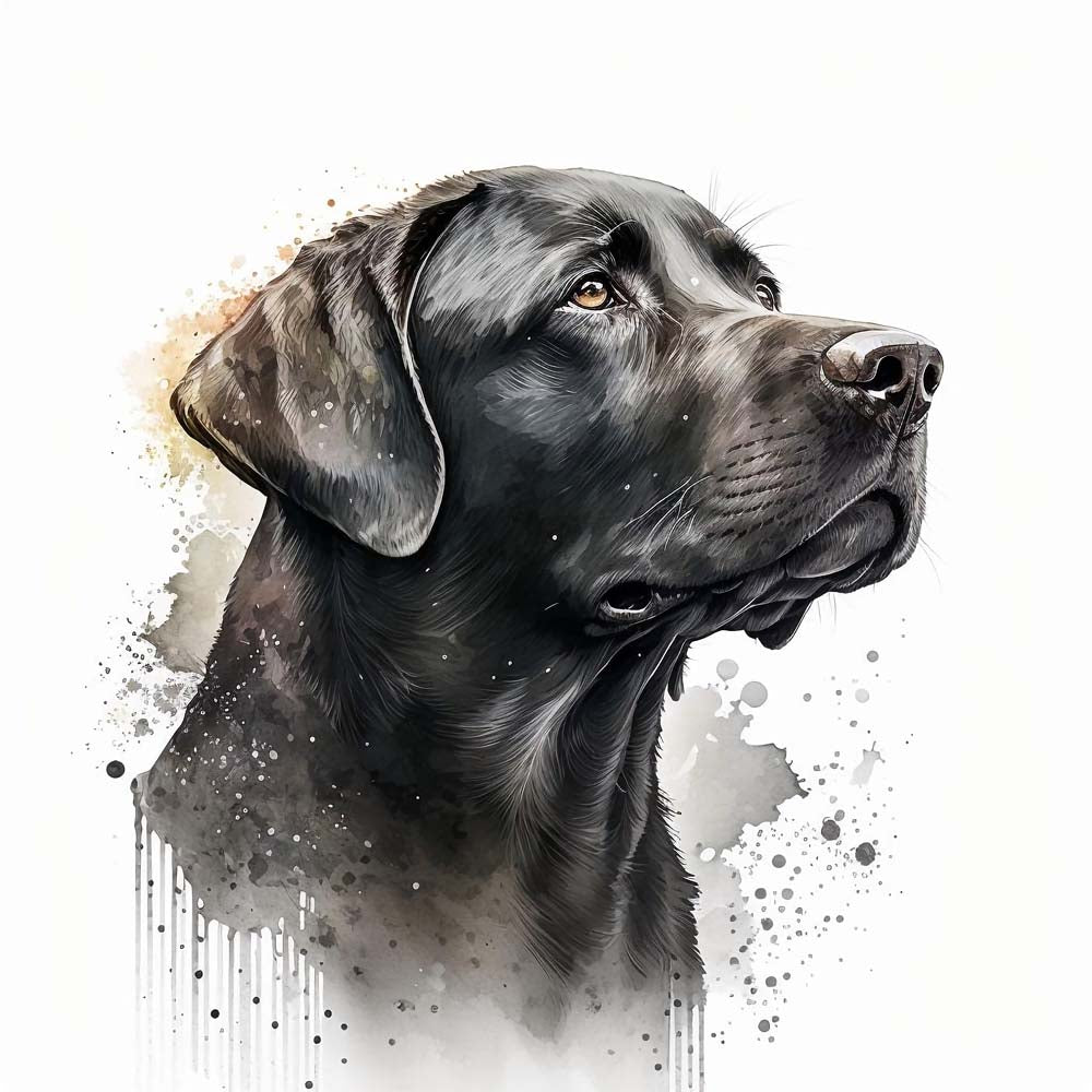 Labrador Retriever Dog Print