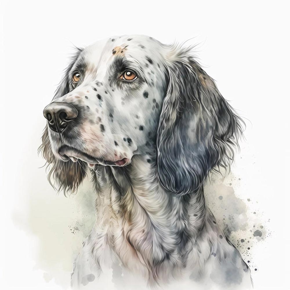 Settling into Beauty: Exploring English Setter Dogs