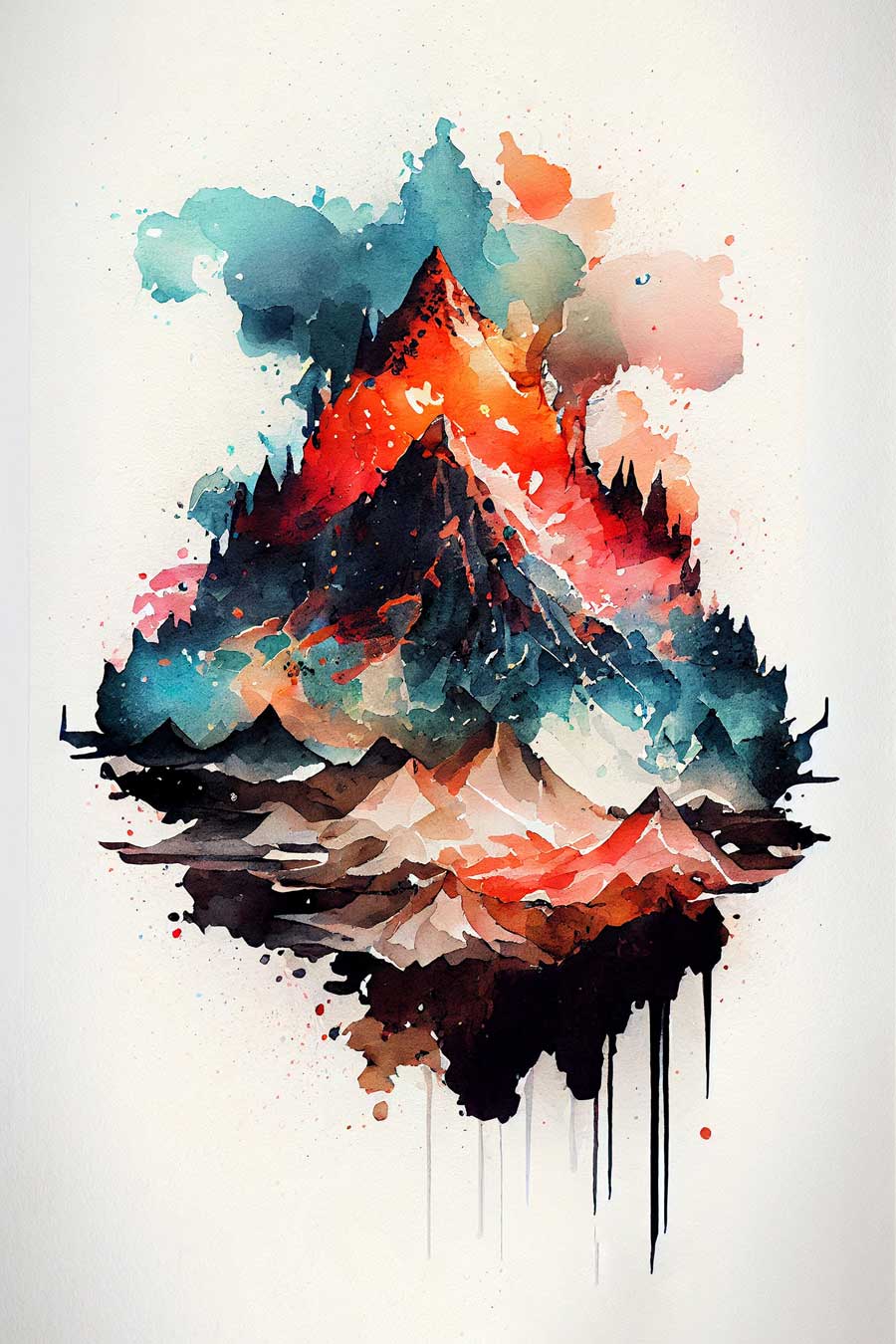 Enigmatic Elegance: Abstract Beauty Amongst the Trees