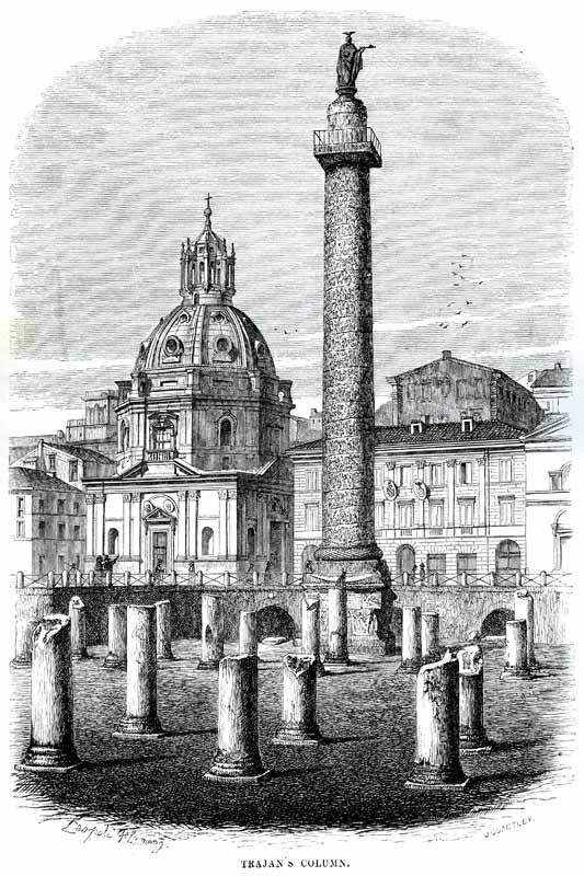 Trajan's Column, Rome - World Famous Architecture