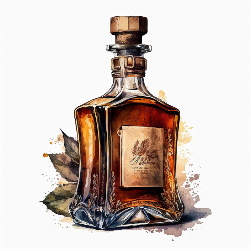 Savor the Moment: Whisky Bottle Art