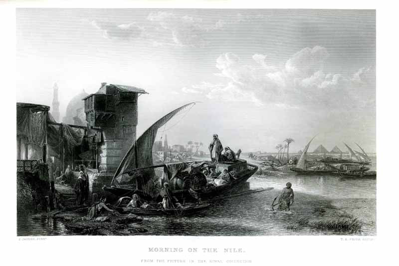 Morning on the Nile - World Famous Architecture