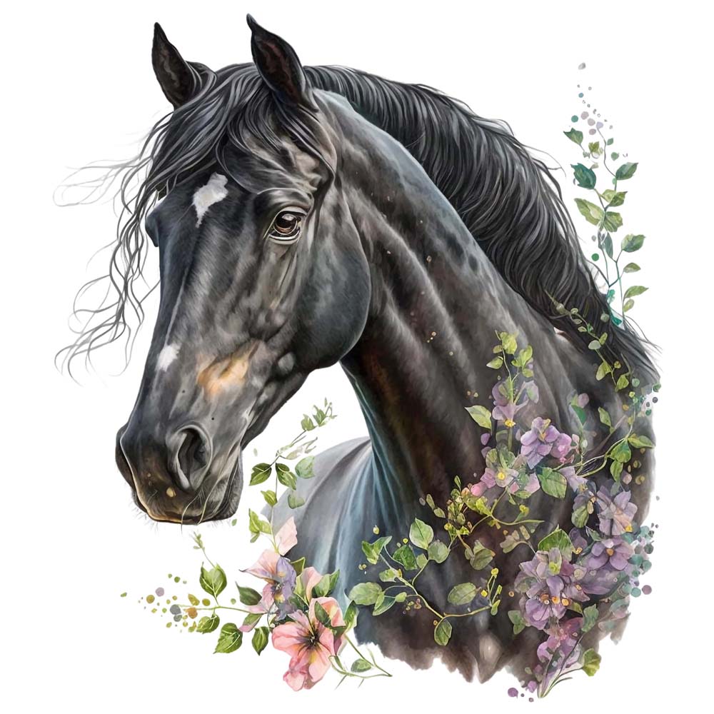 Boho Horse Print