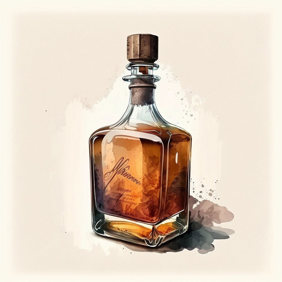 Savor the Moment: Whisky Bottle Art