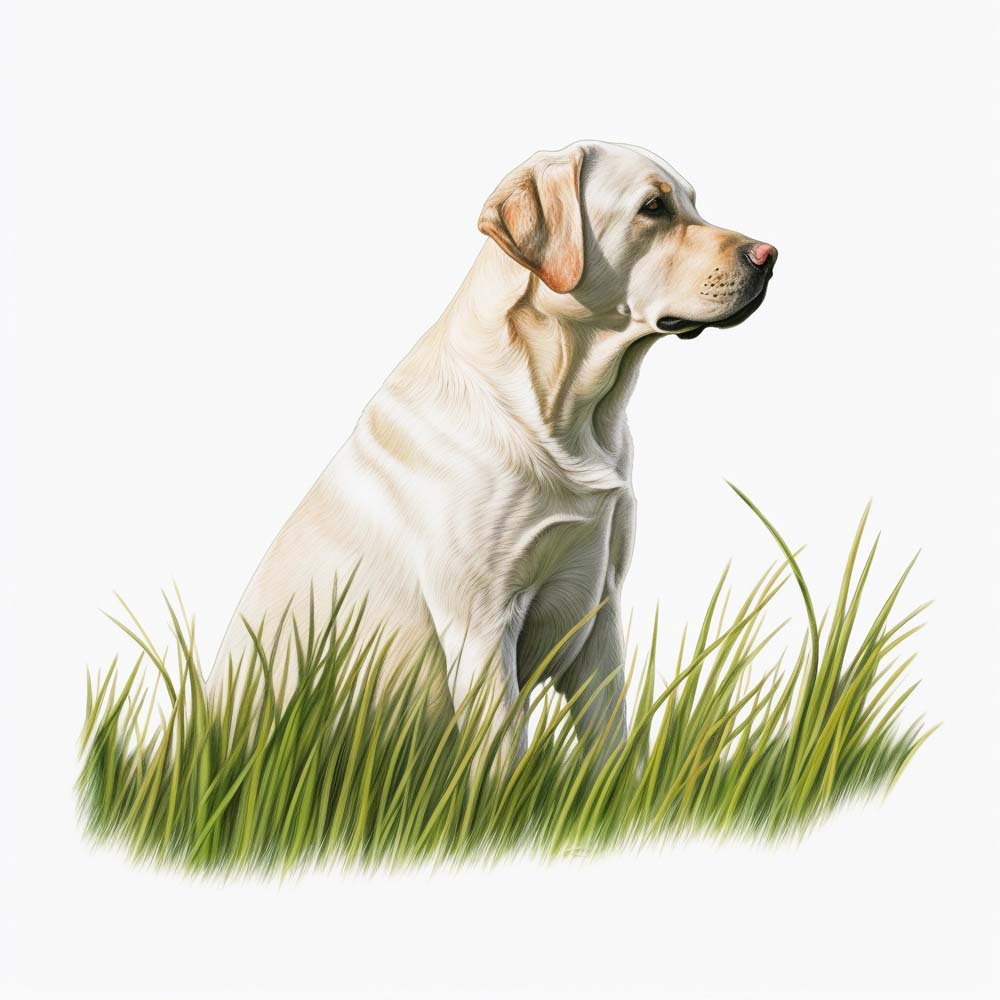 Loyal Guardians in Watercolor: Celebrating Labrador Retrievers