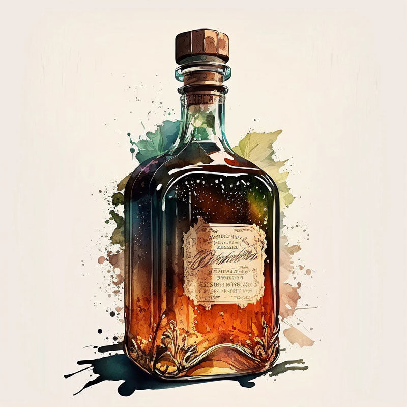 Savor the Moment: Whisky Bottle Art