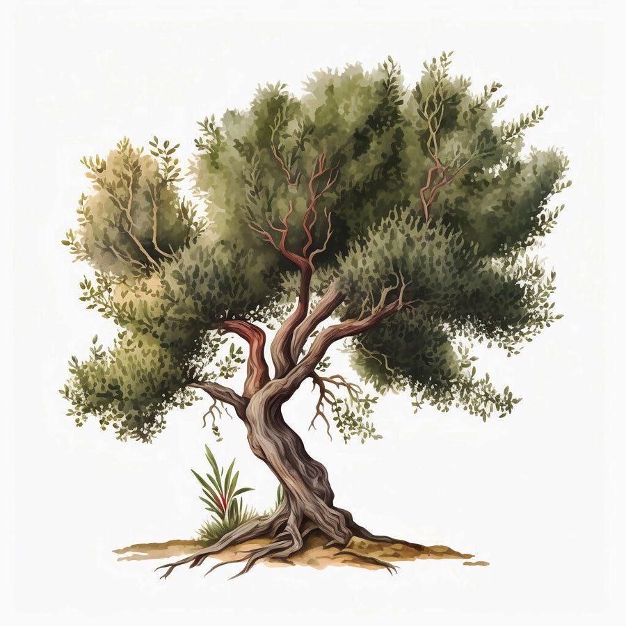 Olive Tree Print