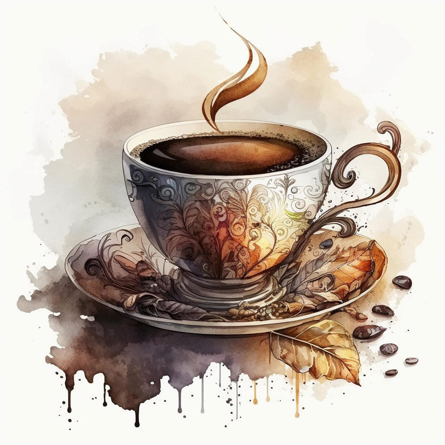 Sip of Solitude : Isolated Coffee Cup