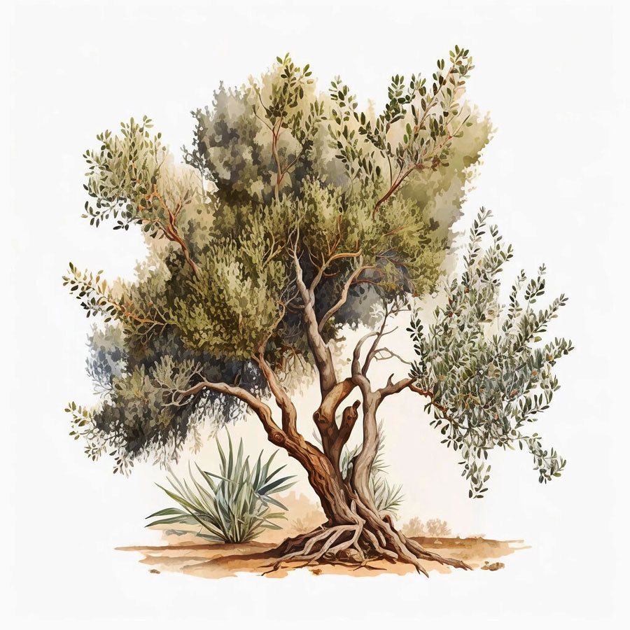 Olive Tree Print