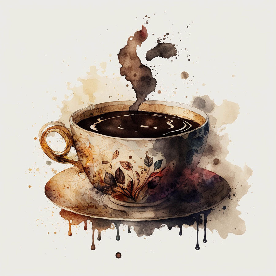 Sip of Solitude : Isolated Coffee Cup