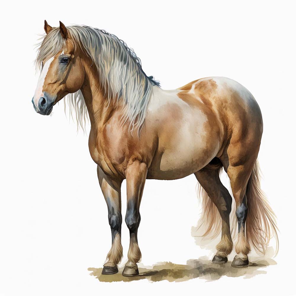 Mustang Horse Print