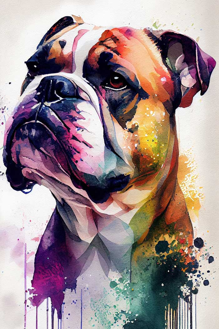 Water Color Dog