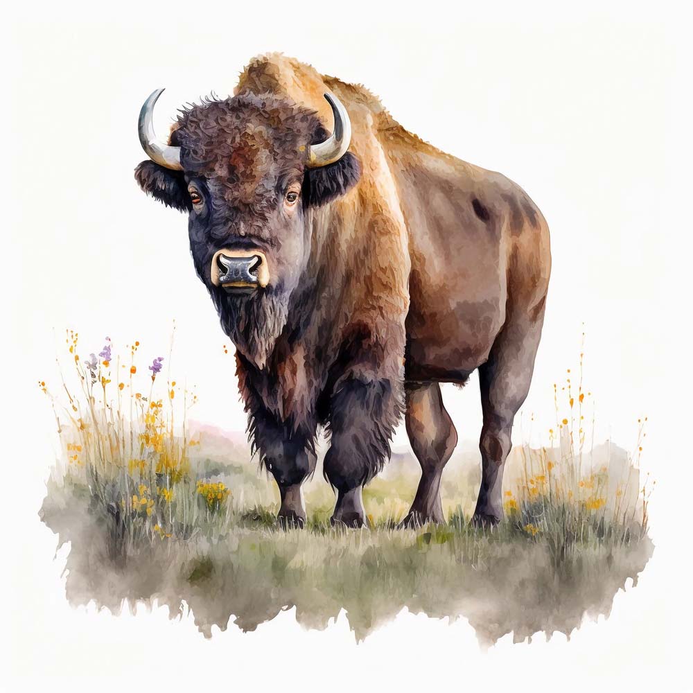 American Buffalo Print