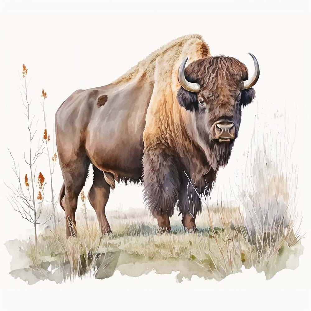 American Buffalo Print