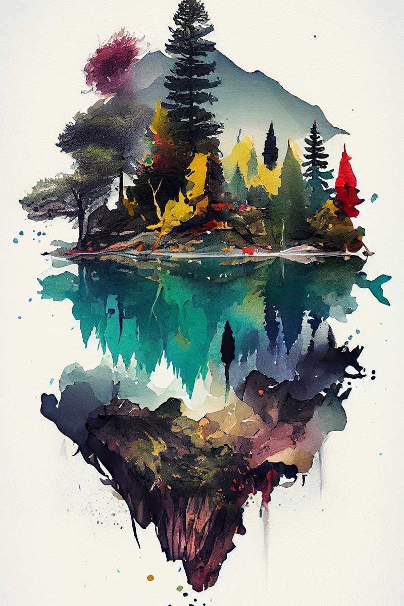 Mountan Abstract