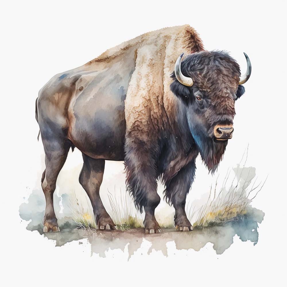 American Buffalo Print