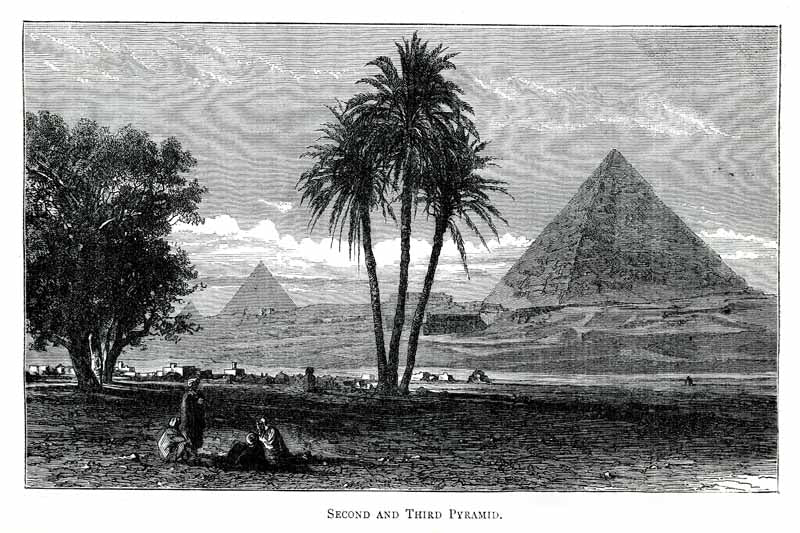 Second and Third Pyramid, Egypt - World Famous Architecture