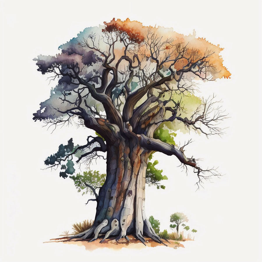 Baobab Tree Print