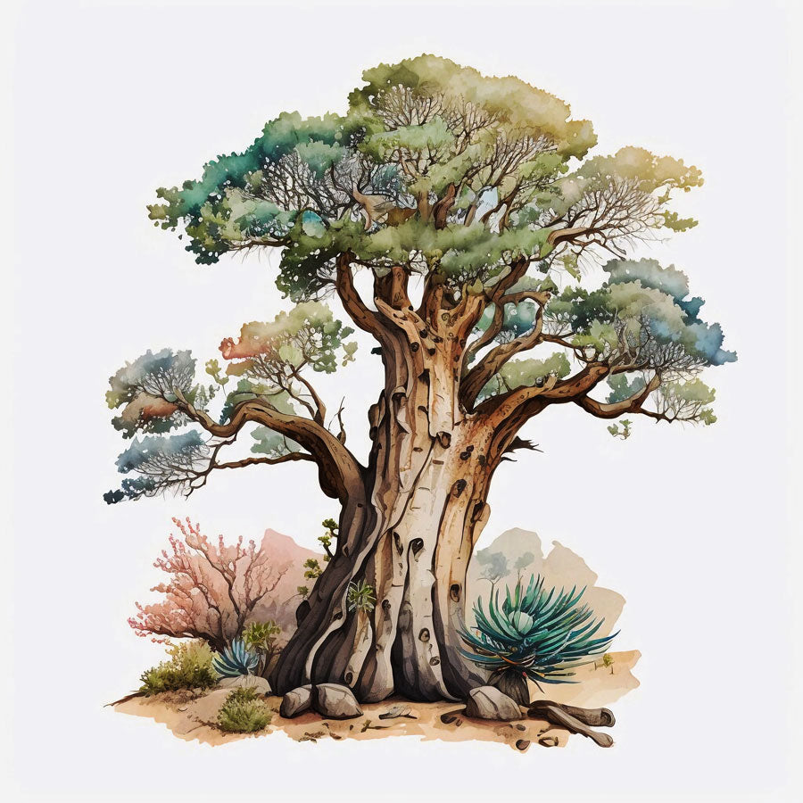 Baobab Tree Print