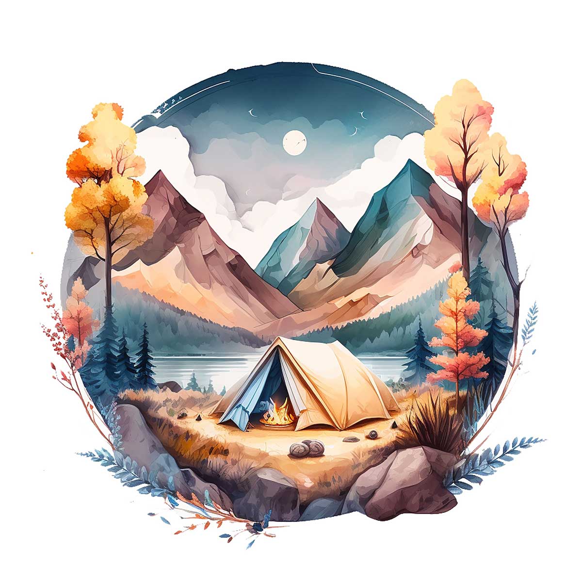 Valley Escapes: Camping Amidst Nature's Embrace