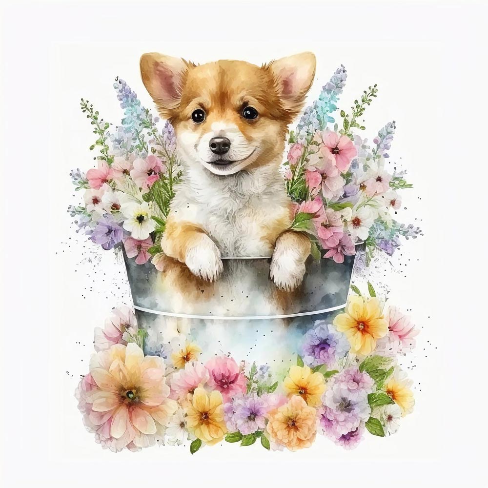 Whiskered Comfort: Beloved Pet Nestled in a Bucket