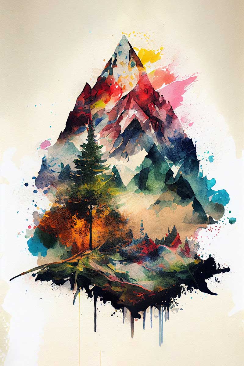 Mountan Abstract