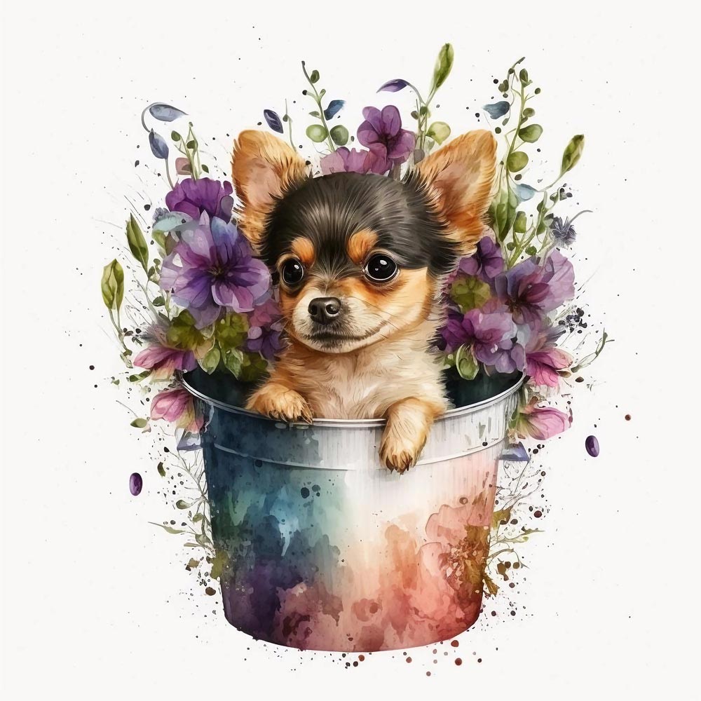 Whiskered Comfort: Beloved Pet Nestled in a Bucket