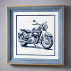 Blue & White Art