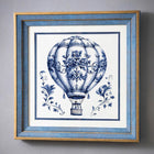 Blue & White Art
