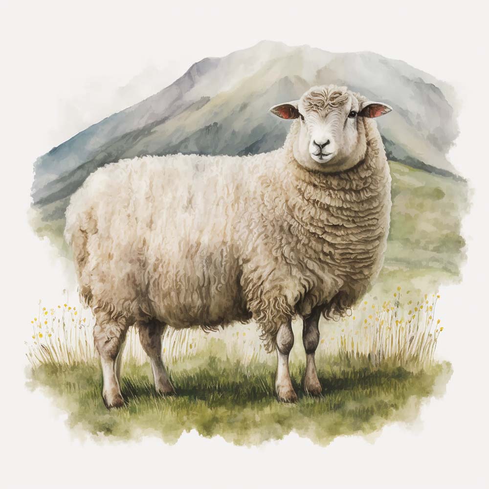 Sheep Print