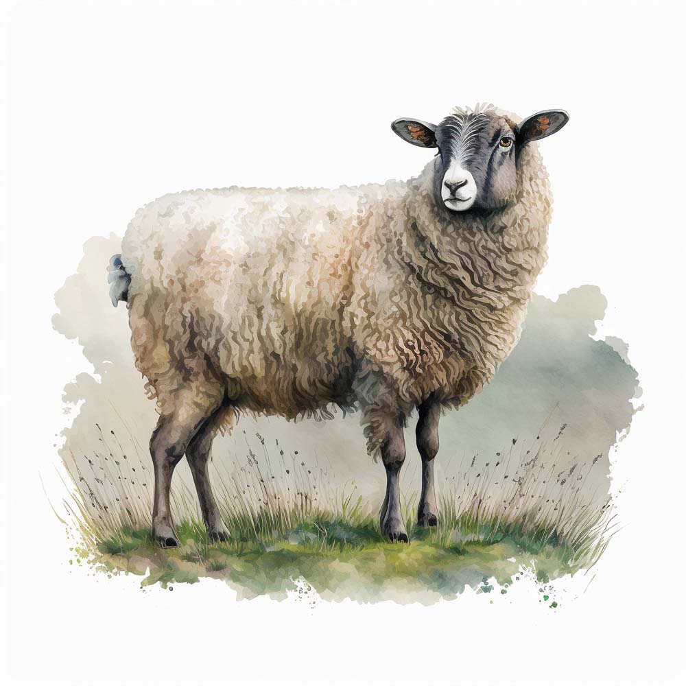 Sheep Print
