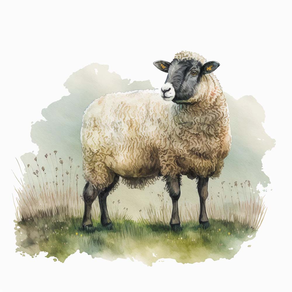 Sheep Print