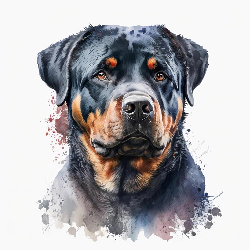 Water Color Dog