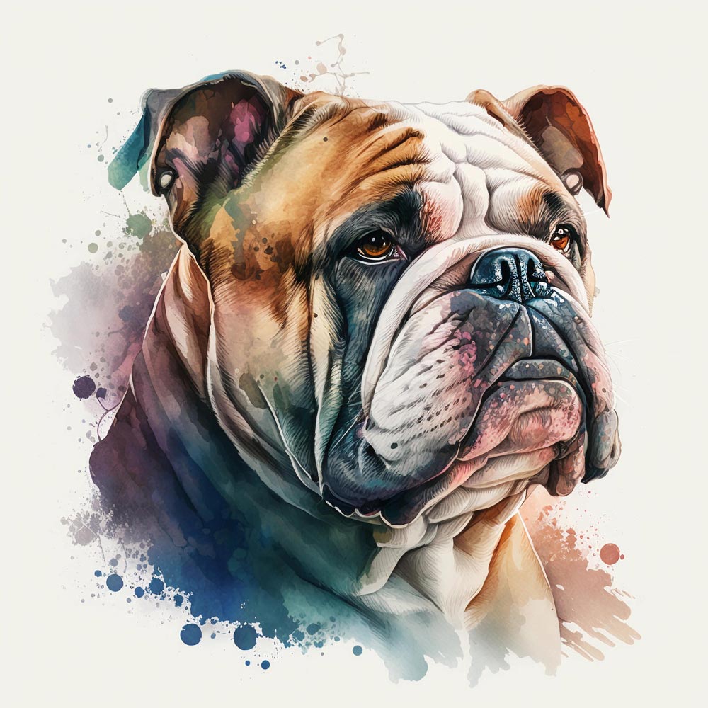Water Color Dog