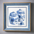 Blue & White Art