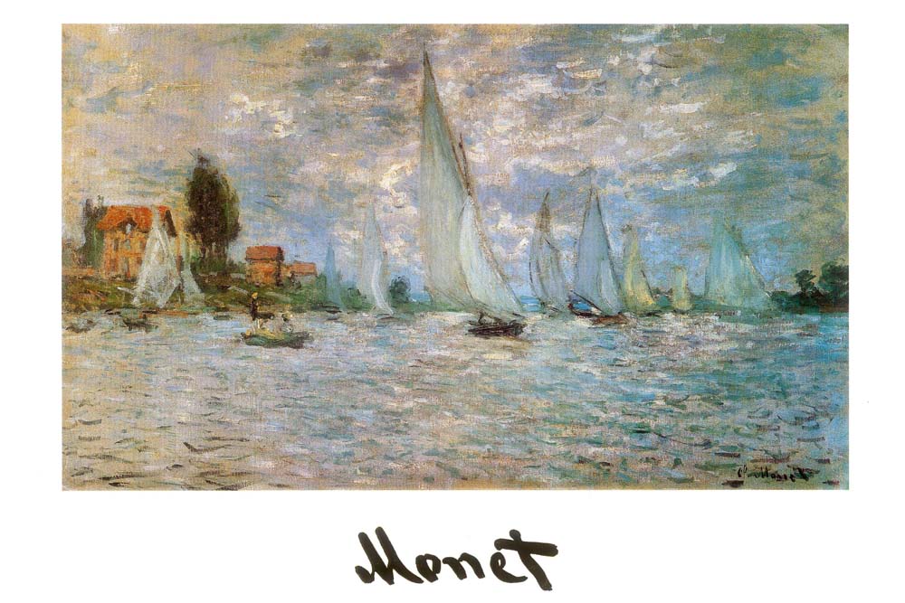 The boats or Regatta at Argenteuil