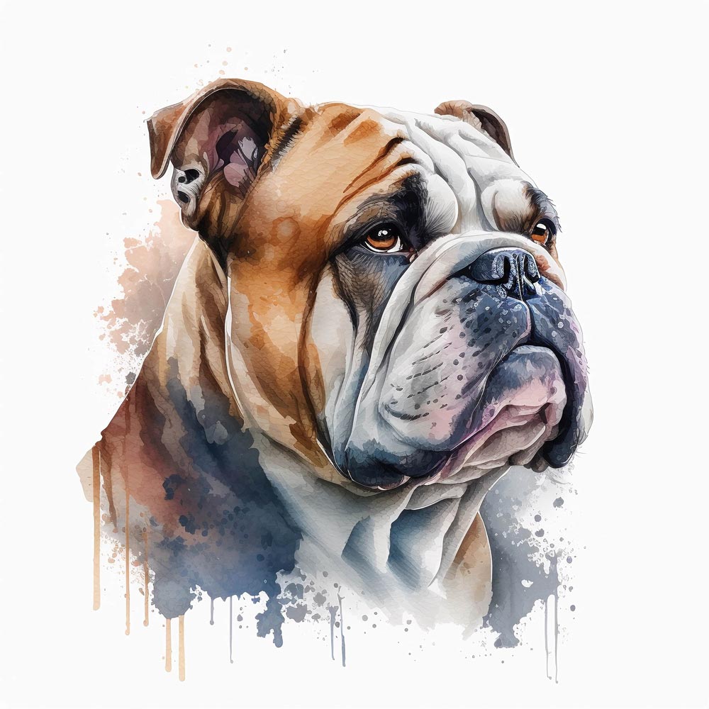 Water Color Dog