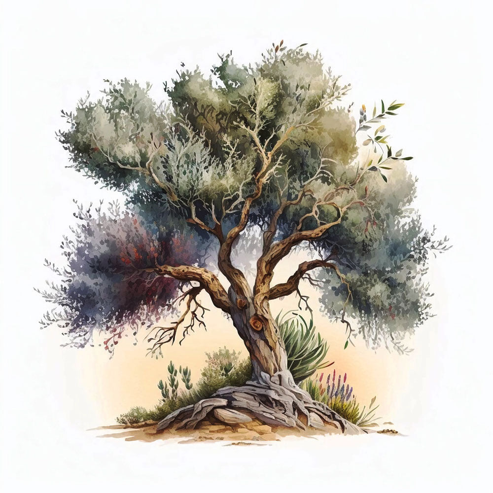 Olive Tree Print