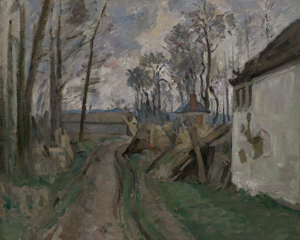 A Village Road Near Auver (1872-1873)