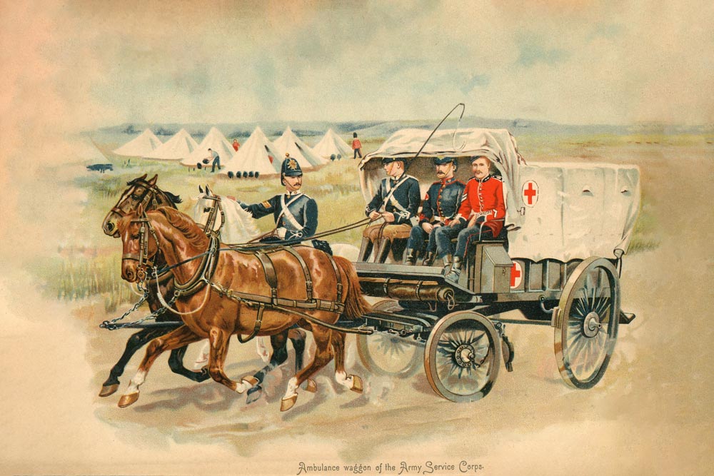 Ambulance Waggon of the Army Service Corps