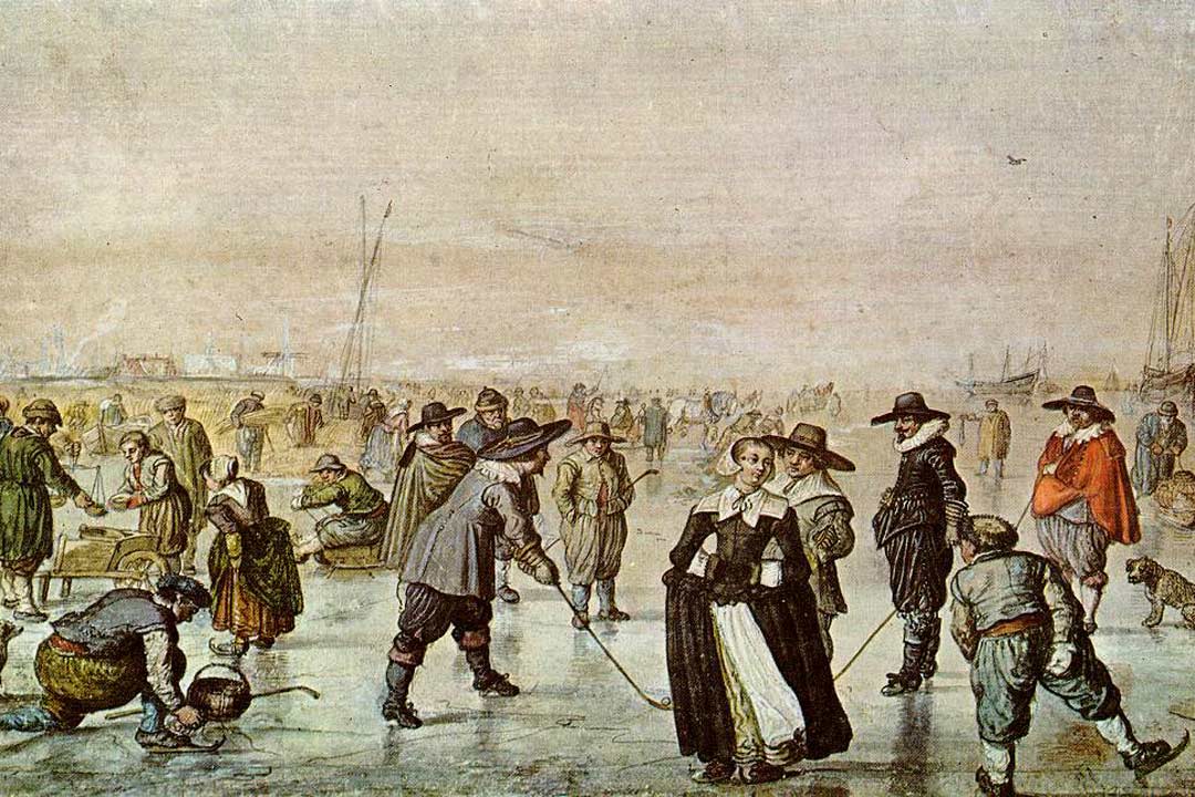 A Scene On The Ice