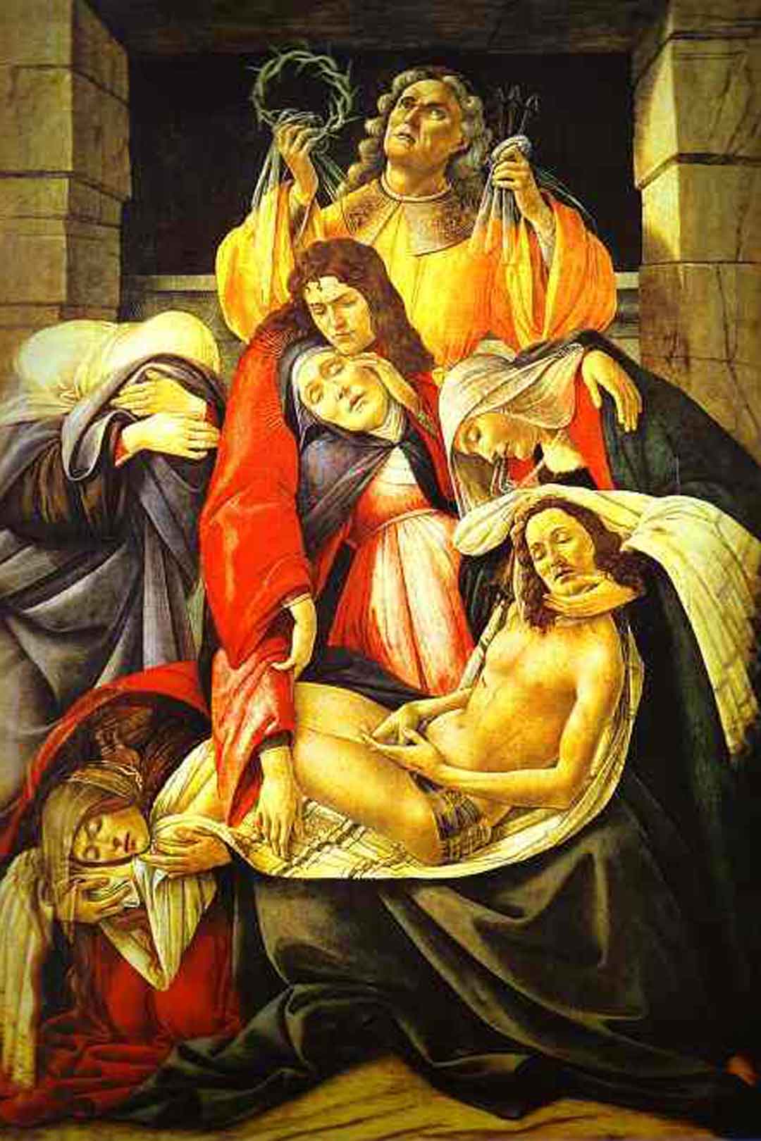 Lamentation over the Dead Christ