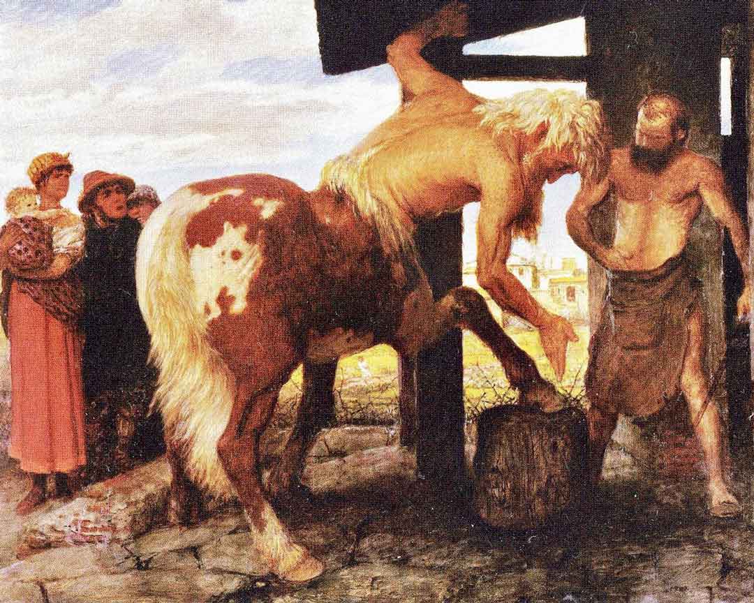 Centaur In The Village Smithy 1888